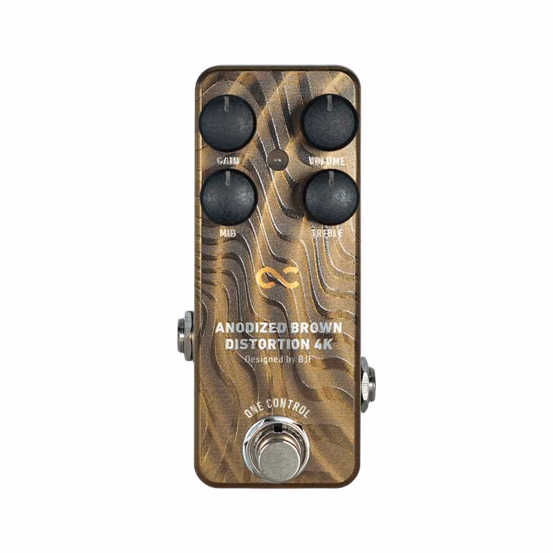 ANODIZED BROWN DISTORTION 4K