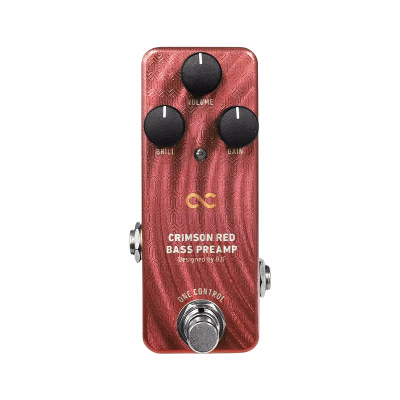 CRIMSON RED BASS PREAMP