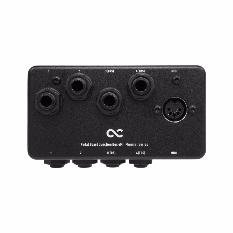Minimal Series Pedal Board Junction Box 4M
